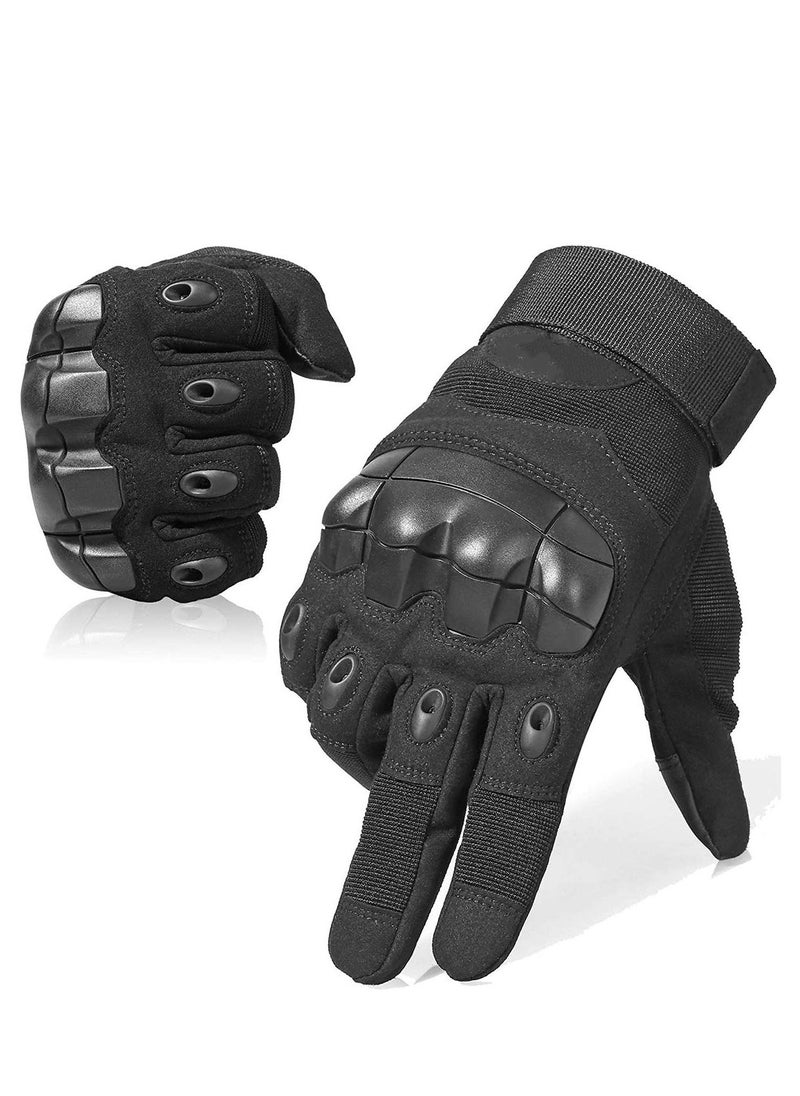 Biking Gloves Cycling Gloves1 Pair Touch Screen Motorbike Full Finger Gloves for Motorcycle Cycling Climbing Hiking Hunting Outdoor Sports Gear Gloves - Image 1