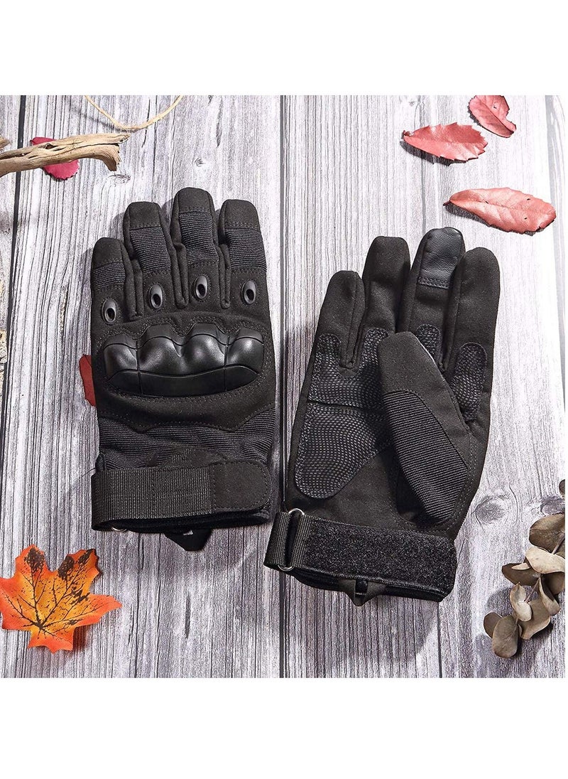 Biking Gloves Cycling Gloves1 Pair Touch Screen Motorbike Full Finger Gloves for Motorcycle Cycling Climbing Hiking Hunting Outdoor Sports Gear Gloves - Image 2