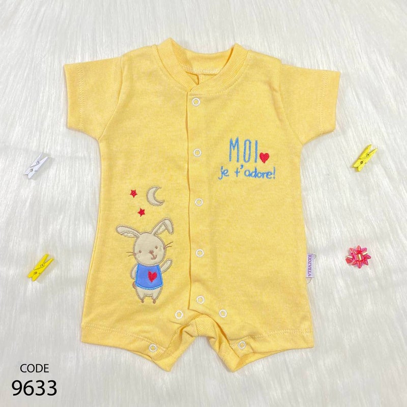 Kidzvilla Newborn Cotton Romper 9633 - Image 1