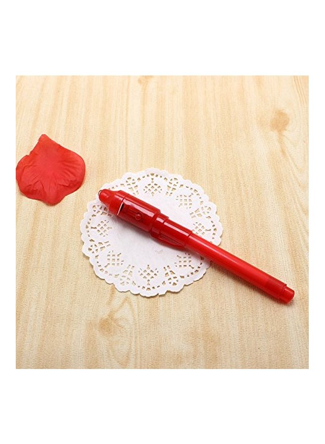 NIBEMINENT Pack Of 12 Magical Invisible Ink Pen Red/Blue/Pink - Image 2