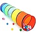Moncoland Kids Play Tunnel Tent for Toddlers Colorful Pop Up Crawl Tunnel Toy for Baby or Pet with Breathable Mesh Collapsible Gift for Boy and Girl Play Tunnel Indoor and Outdoor Game - Image 4