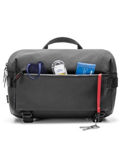 Tomtoc Explorer-T21 Laptop Messenger Shoulder Bag for 13 inch iPad Pro/Air, 13 inch MacBook Pro/Air, Minimalist Chest Crossbody Bag, Water-resistant Everyday Carry Pack for Business, Travel  - Image 2