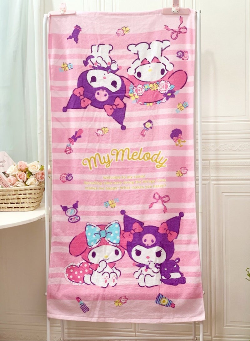 Characters Themed Kids' Bath Towel 120*60cm Adorable Design Ultra Soft Fabric A Must Have Cute and Comfy Bath Essential for Little Ones