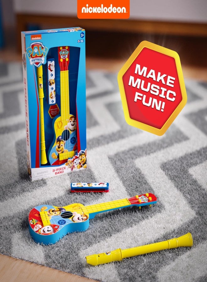 Lollipop مجموعة أدوات موسيقية من 3 قطع من لولي بوب باترول - هارمونيكا إنقاذ، يوكليلي، وثلاثي فلوت - مجموعة أدوات موسيقية للأطفال الصغار - Image 4
