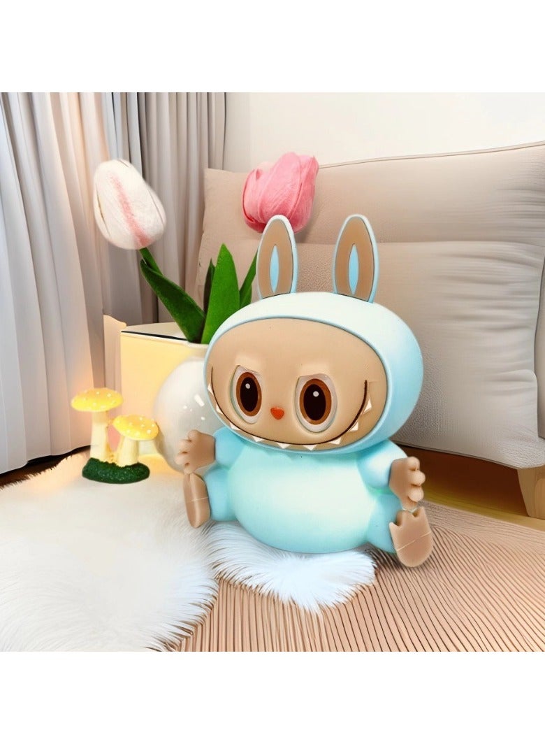 general Bedside Lamp LED Soft Light Labubu Night Light Children's Room Sleep Companion Light Lap Light USB - Image 1