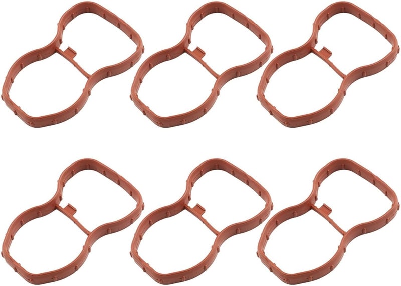 Wivplex 6 PCS Intake Manifold Gasket Seal Kit - Image 1