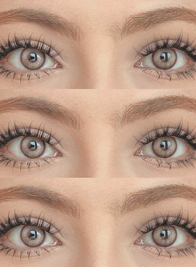 Freshlady Colored Contact Lenses Opera Brown 14.20mm Yearly Disposable for Daily Wear - Image 5