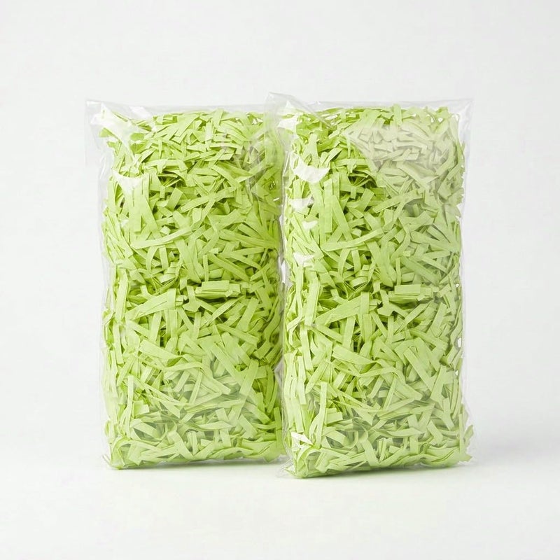 2 Pack Gift Filler Paper and Gift Box Packing (Lime Green)