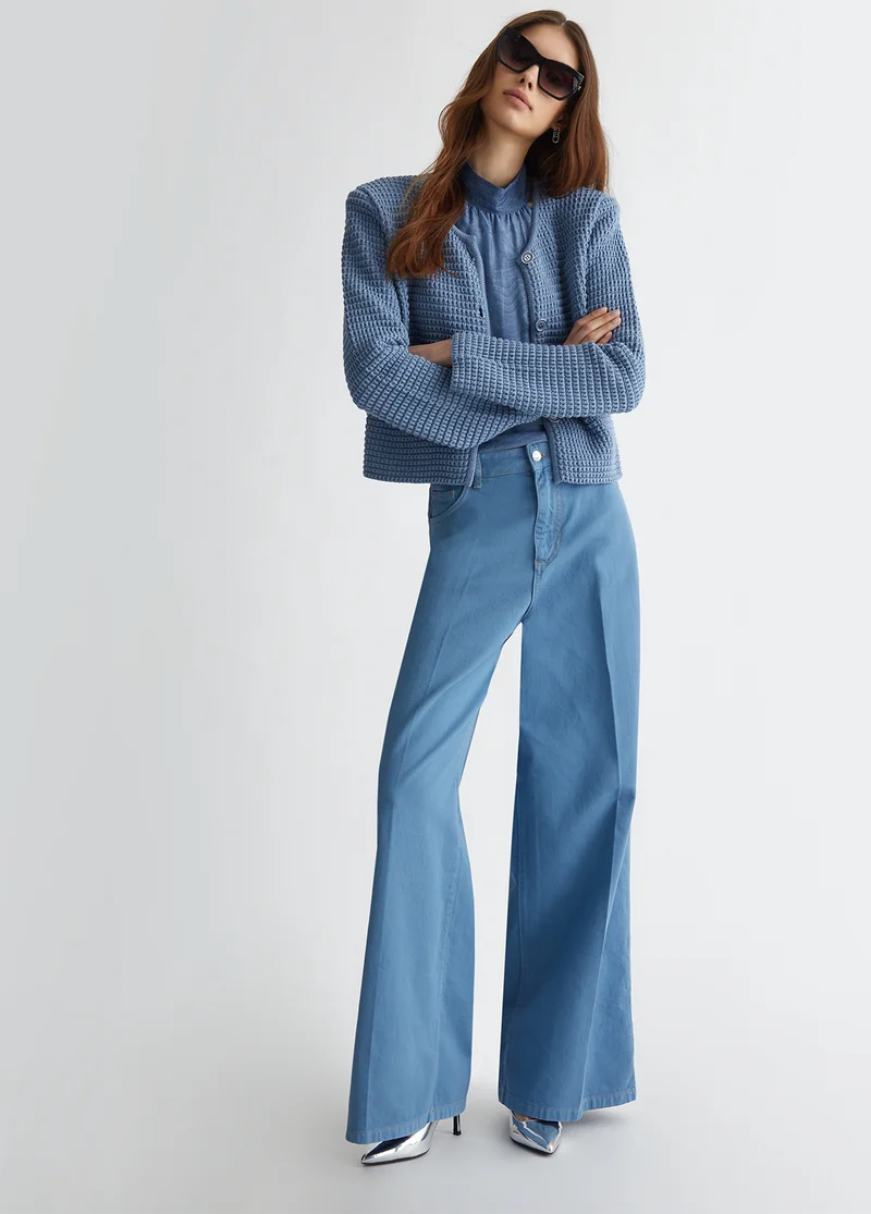 Liu Jo Printed silk top