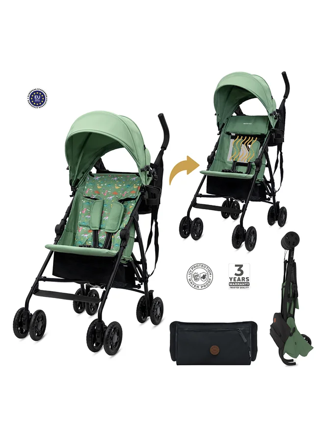 neobreez Neobreez CLIMA Lightweight Compact Umbrella Stroller,Easy to Fold and Carry Buggy Travel Baby Stroller, Waterproof UPF 50+Canopy,6m-4yrs,22kg,3yrs Warranty,Cup Holder,Mini Organizer,Carry Strap