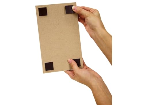 Master Magnetics مربعات مغناطيسية صغيرة 08057 مع لاصق، 1/16X1 إنش، عبوة من 24 - Image 3