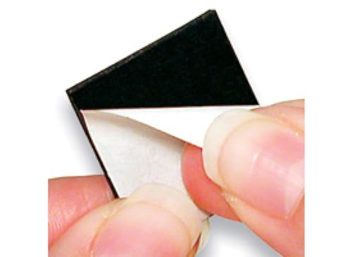 Master Magnetics مربعات مغناطيسية صغيرة 08057 مع لاصق، 1/16X1 إنش، عبوة من 24 - Image 5
