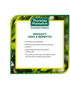 Thursday Plantation Thursday Plantation Tea Tree Face Cream, Moisturizes and Helps Maintain Clear Skin, 2.29 Ounces  - Image 3