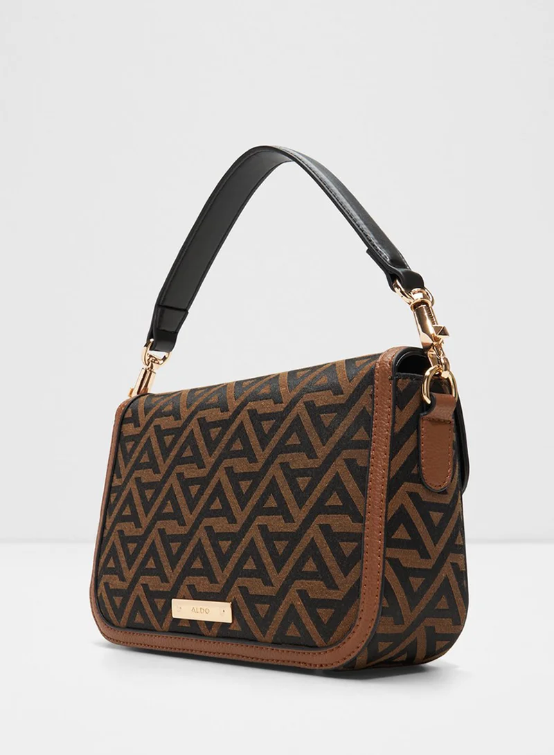 الدو Flap Over Top Handle Crossbody