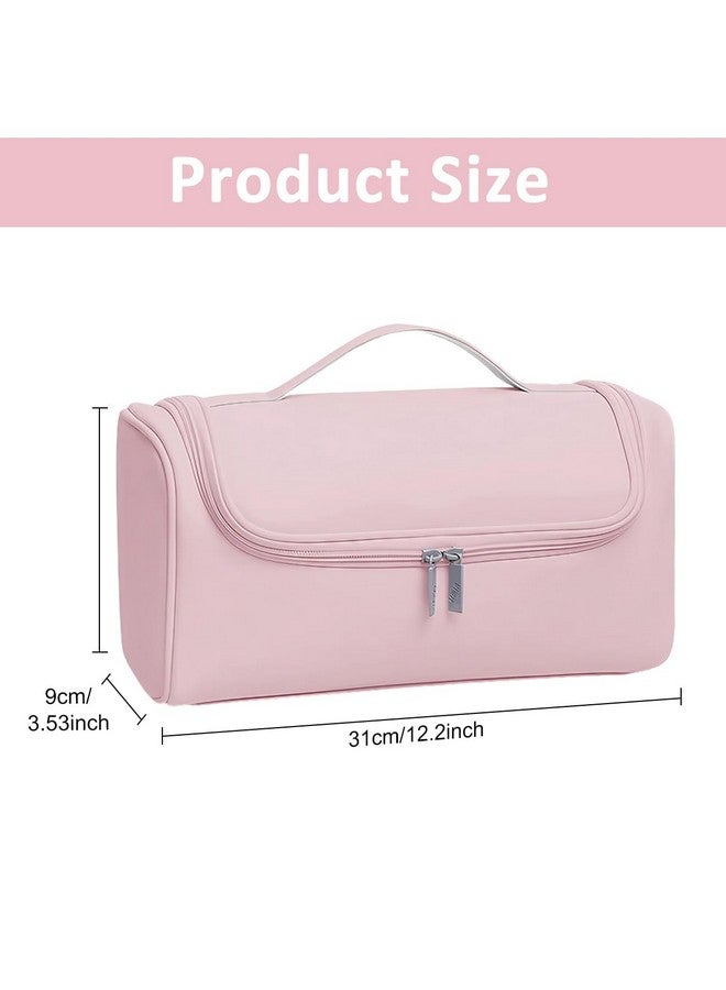 MAYCREATE® Travel Storage Bag for Dyson Air wrap Holder Hair Styler Organizer for Airwrap Attachments Portable Storage Bag with Hanging Hook, Pink (Bag Only) - Image 2