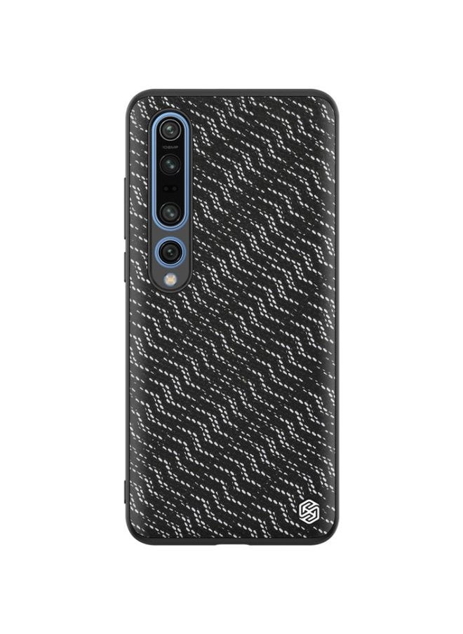 HuHa - Case Cover For Xiaomi Mi 10 Pro NILLKIN Glorious Series TPU + PC 3D Geometric Texture Reflective Mobile Phone Protective Case Silver Light - Image 1