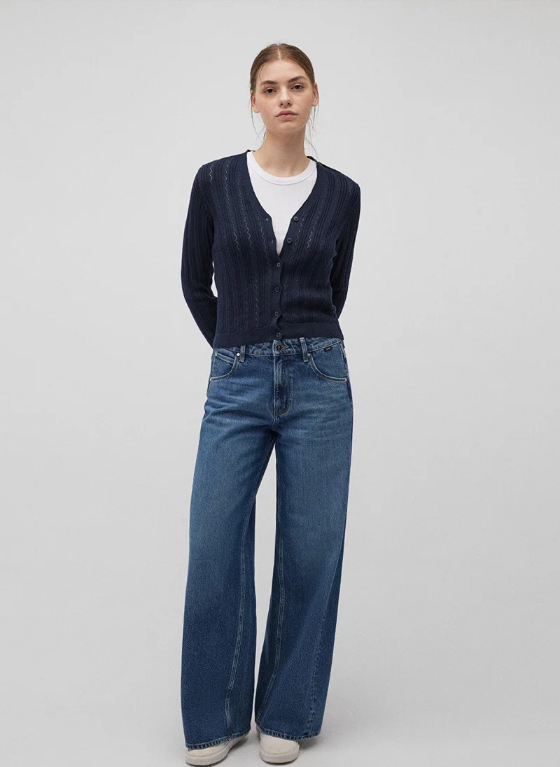 MAVI Buttoned Navy Cardigan