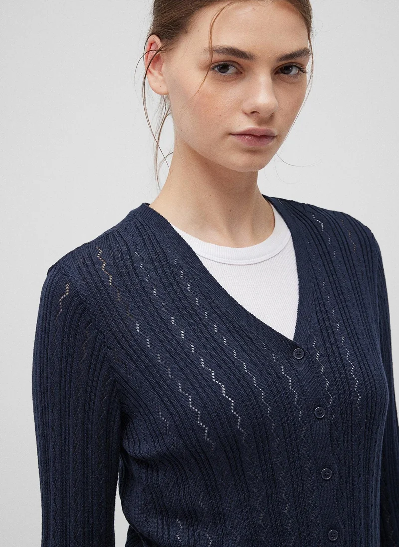 MAVI Buttoned Navy Cardigan