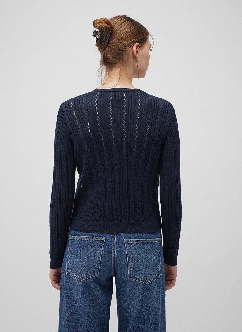 MAVI Buttoned Navy Cardigan