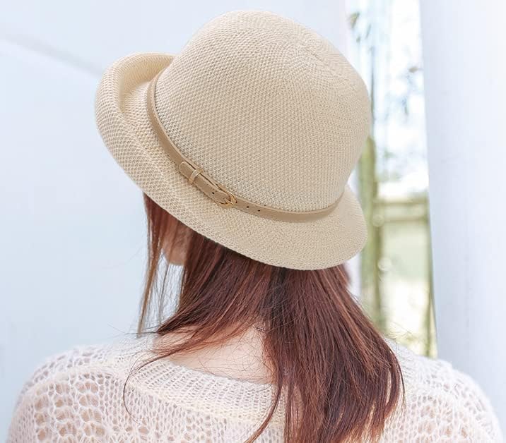 Foldable Bucket Hat for Women - UV Protection Beach Sun Hat - Image 2