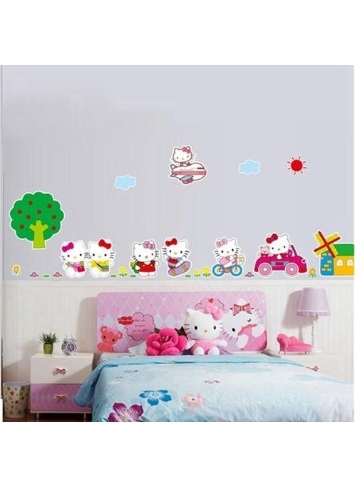 Kt Decoration Hello Kitty Wall Sticker Kids Room PVC Wall Sticker - pzsku/ZBD56D56F937E95339964Z/45/_/1725792467/04f3f155-a7b3-4e22-9625-ac7436324c1d