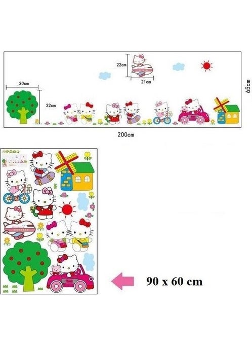 Kt Decoration Hello Kitty Wall Sticker Kids Room PVC Wall Sticker - pzsku/ZBD56D56F937E95339964Z/45/_/1725792662/b366f374-2e1a-4ac6-8c87-006d7a3b61bc