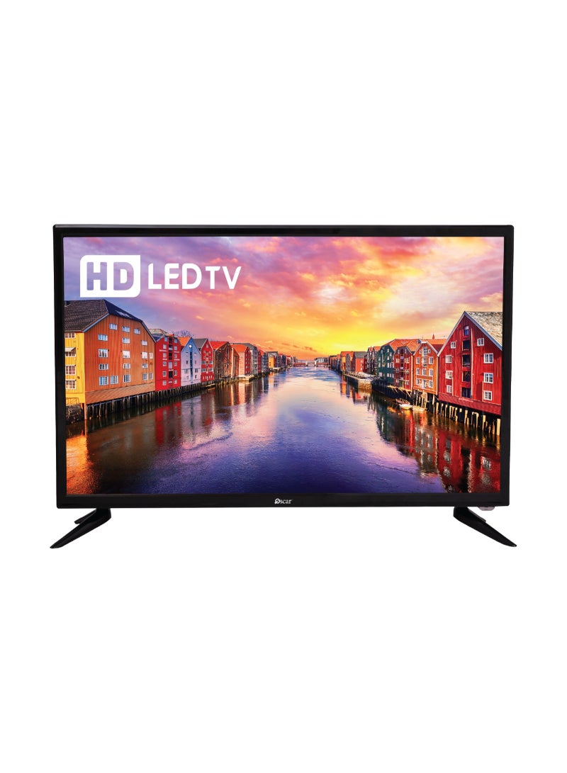 Oscar 32 Inch HD Ready LED TV | ATV Operating System | DLED Display | 1366 x 768 Resolution | 1x AV Input, 2xHDMI, 1xVideo Input, Connectivity | Wall Mount & Remote Included - OS32ATVHD