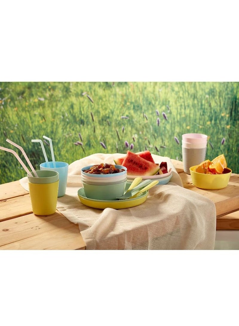 Kalas 6  Piece Baby Durable Feeding Bowl With Non Spill Base Design - Multicolour - Image 3