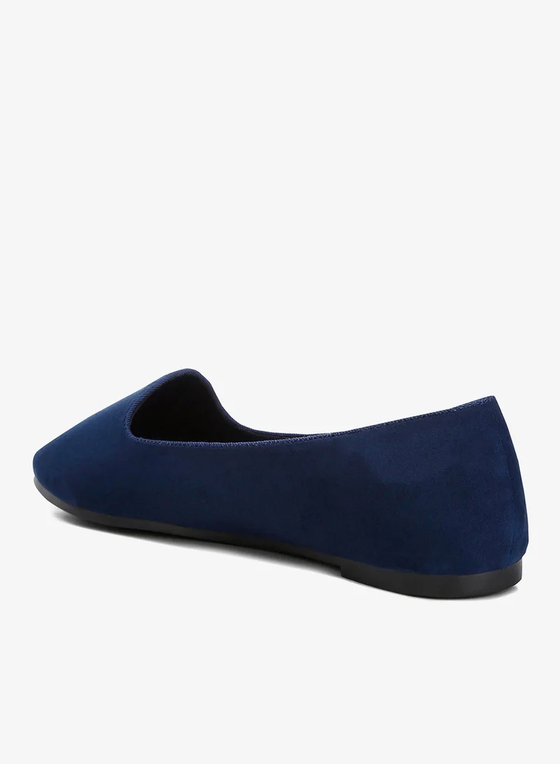 London Rag Navy Casual Flat Ballerinas in Navy for Women | Best Price UAE