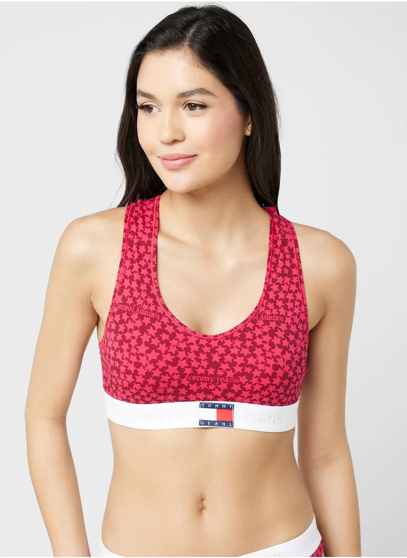 TOMMY JEANS Logo Band Bra