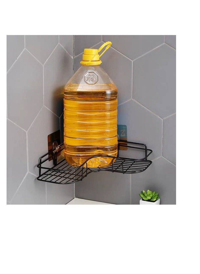 Generic Stylish Corner Organizer for Your Kitchen and Bathroom Black H  - Image 3