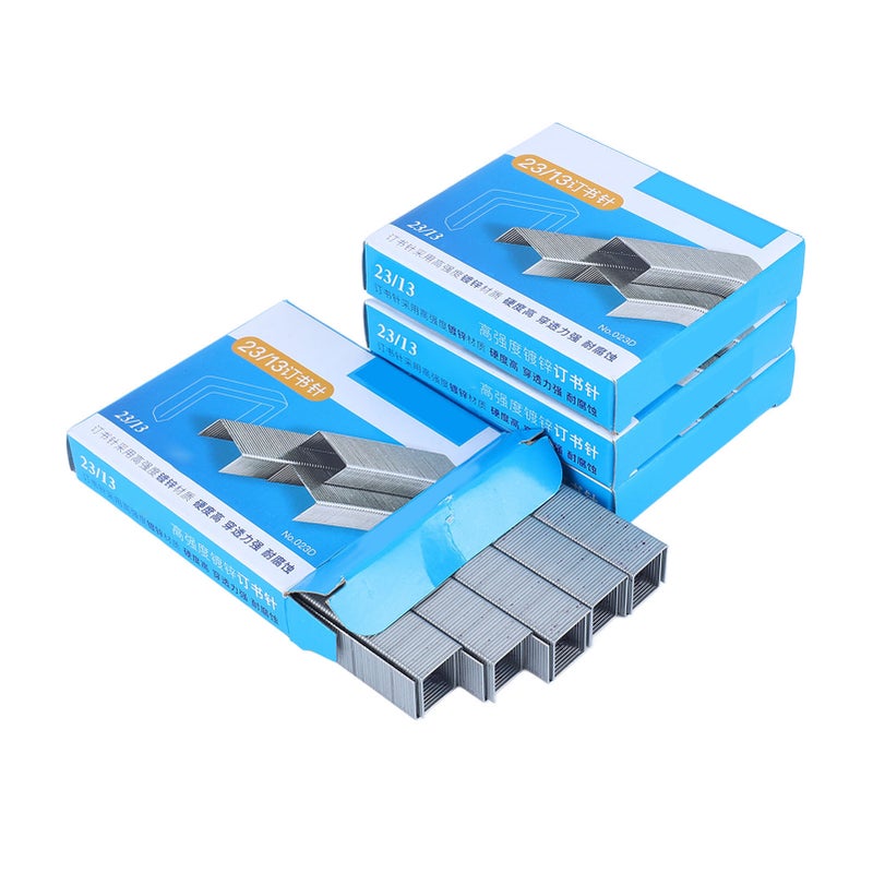 23/13 Staples: 4000 Pcs Galvanized Metal Chisel-Point Staples - Rust-Resistant Anti-Clogging Stapler Staples for Office Home Classroom Desktop Use - Image 4