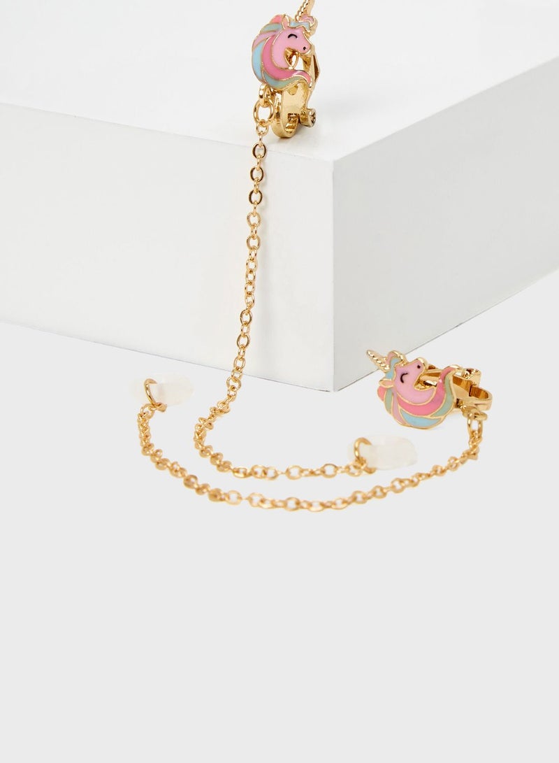 Claires Gold Airpod Ear Cuff