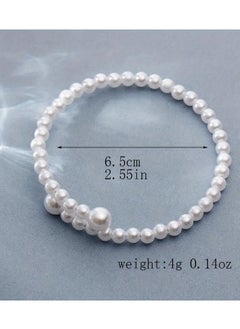 Home Clearance Sale Elegant French Vintage-Inspired Faux Pearl Bracelet for Women - Chic & Simple Design, Perfect for Casual Attire or Gifting  - Image 3