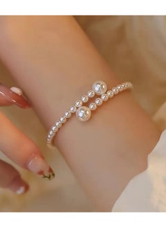 Home Clearance Sale Elegant French Vintage-Inspired Faux Pearl Bracelet for Women - Chic & Simple Design, Perfect for Casual Attire or Gifting  - Image 1