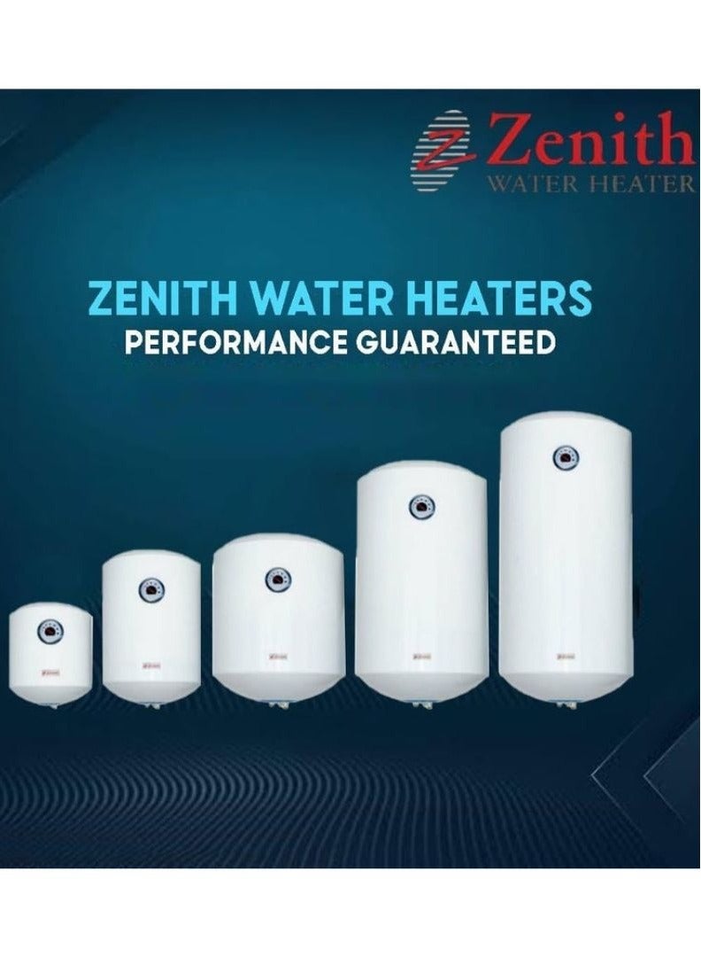 زينث Zenith 50L Vertical Water Heater – Efficient, Durable, and Safe Hot Water Solution - Image 4
