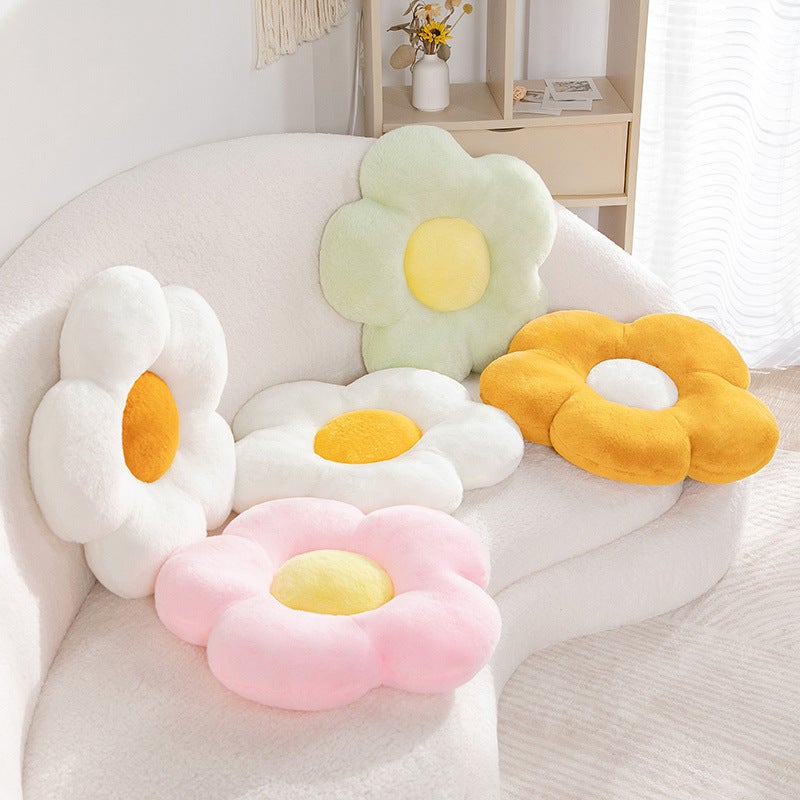 Sunflower Cushion Car Decoration Bay Window Decoration Nap Pillow Cute Plush Toy Cushion Birthday Gift - Image 2