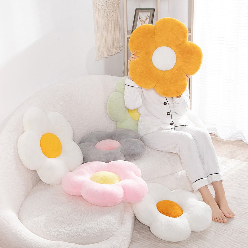 Sunflower Cushion Car Decoration Bay Window Decoration Nap Pillow Cute Plush Toy Cushion Birthday Gift - Image 5
