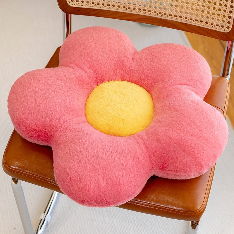 Sunflower Cushion Car Decoration Bay Window Decoration Nap Pillow Cute Plush Toy Cushion Birthday Gift - Image 1