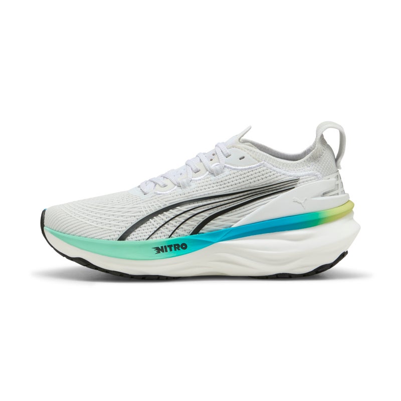 PUMA ForeverRun NITRO 2 Womens White Running Shoes - Image 1