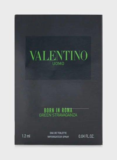 VALENTINO BORN IN ROMA UOMO GREEN STRAVAGANZA - 1.2ml