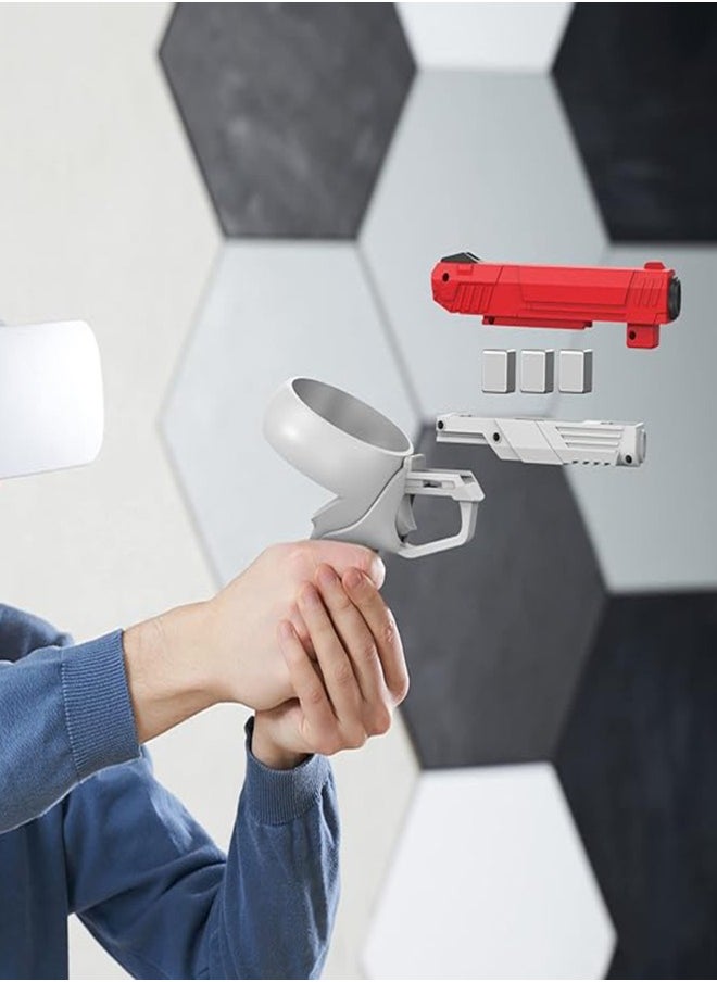 0TO1 TECH Touch Controller Sleeve Accessories Are Compatible with VR Oculus Quest 2 FPS Game Pistol Grips to Enhance the VR Shooter Experience  - Image 5