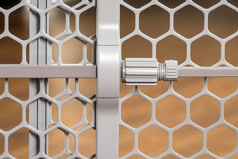 Regalo Easy Fit Plastic Adjustable Extra Wide Baby Gate 1 Count Pack of 1 - Image 4