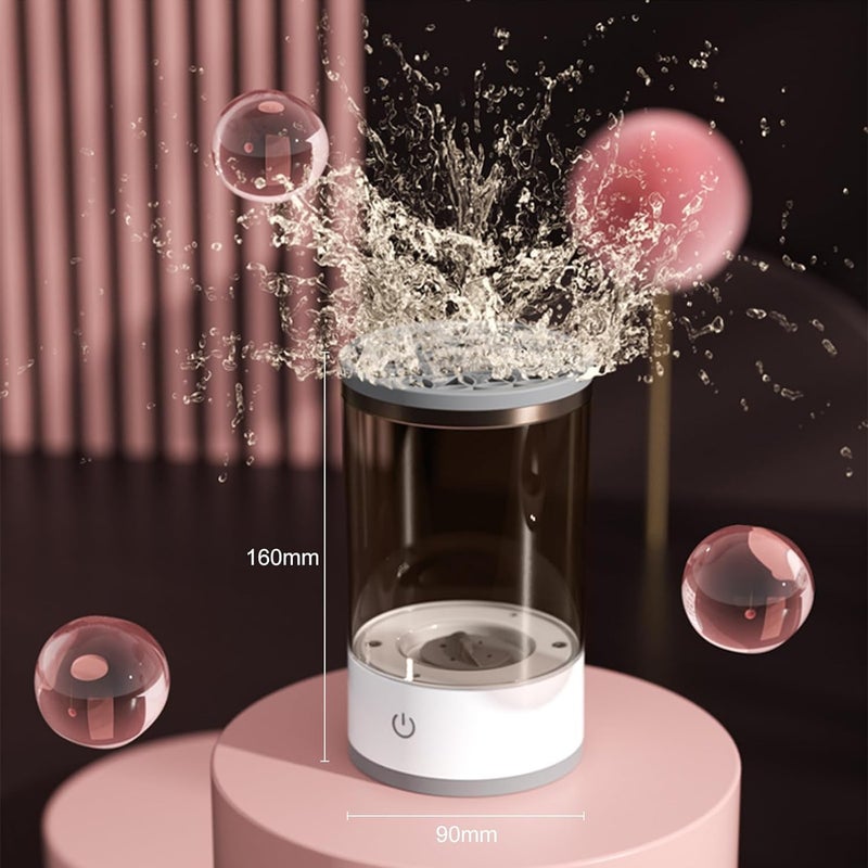 Deoxys Electric Cosmetic Make Up Brush Cleaning Tool Makeup Brush Cleaner and Dryer Machine Spinner Makeup Brush Tool Electric Makeup Brush Cleaner for Makeup Brushes - Image 5