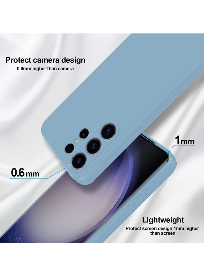 BORTONY S23 Ultra Case Liquid Silicone Shockproof Camera Protection with Inside Microfiber Lining Compatible with Samsung Galaxy S23 Ultra Cover 6.8 Inch - Image 3