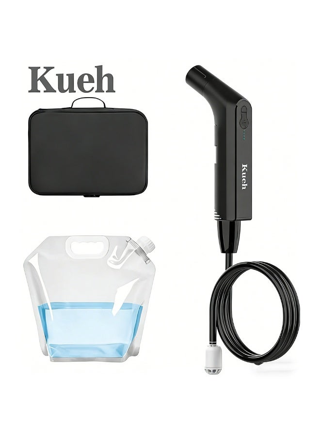 Kueh Portable Bidet High Pressure Mobile Mini Electric Rechargeable Handheld Portable Travel Water Sprayer - Image 1