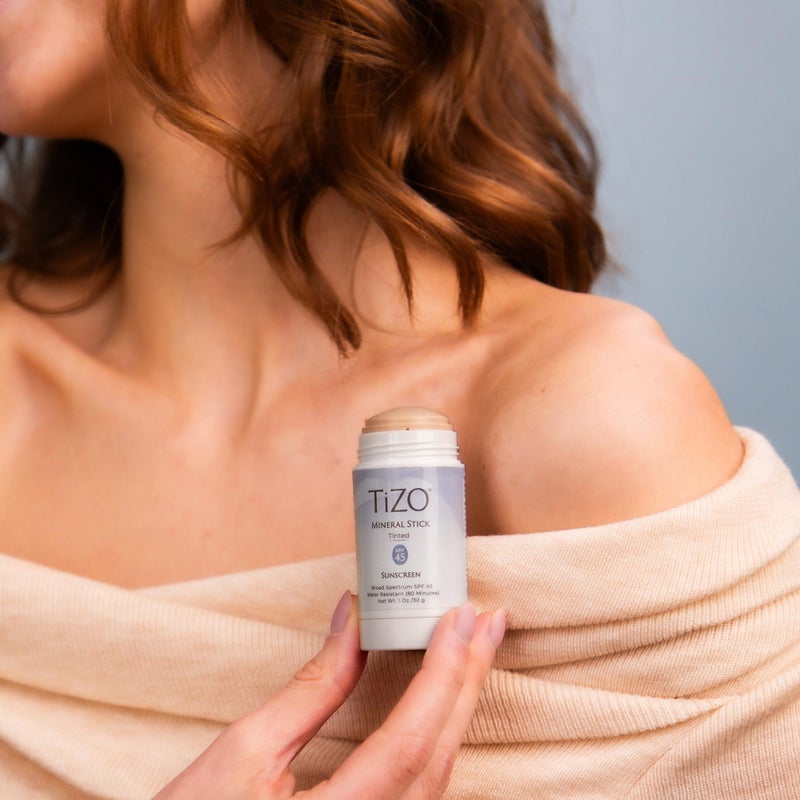 TiZO Mineral Stick Tinted SPF 45 | Water Resistant (80 minutes) | Broad Spectrum Sunscreen | UVA/UVB Protection | Invisible to Sheer Finish | Easy On-the-Go Application | 1 oz / 30 g - Image 4