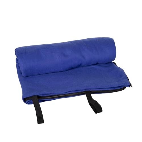 Stansport Fleece Sleeping Bag - Blue (510-50), (32- X 75-Inch) - Image 3