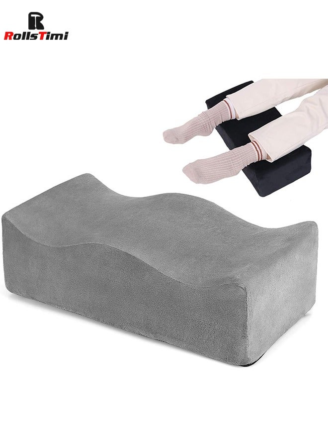 RollsTimi  Seat Pillows Buttocks Support Cushions Seat Cushion Pillow Hip Raise Pillow Leg Support for Car Office Computer Chair,Grey  - Image 4