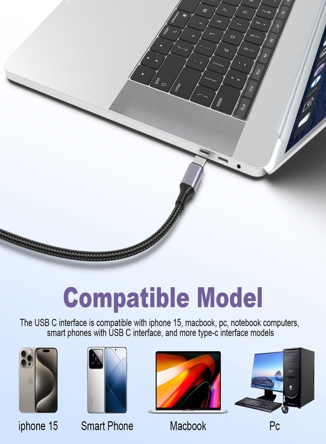 Xivip USB C to UC-E4 Photo Transfer Cable Cord Compatible with Canon Rebel EOS T1i T2i T3 T3i T4i T5 T5i T6 T6i T6s T7i Cameras, Compatible with iPhone 15, Android, PC, MacBook with USB-C (3.3 FT) - Image 5